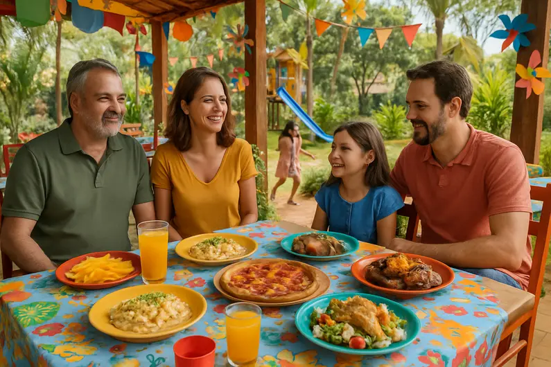 17 melhores lugares para comer com crianças em Olímpia