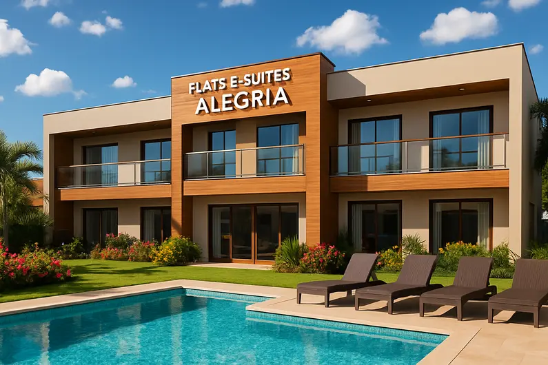 Descubra o Conforto dos FLATS E SUITES ALEGRIA Descubra o Conforto dos FLATS E SUITES ALEGRIA
