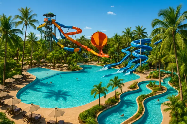 Descubra o Parque Aquático Hot Beach Olímpia