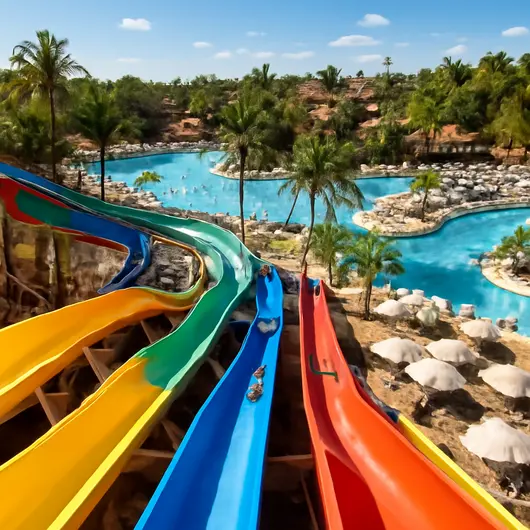 Diversão em Família no MAIS TURISMO Parque Aquático Thermas dos Laranjais