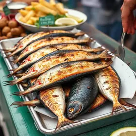 Festival na Vila Olímpia terá sardinha na brasa à vontade sardinha na brasa