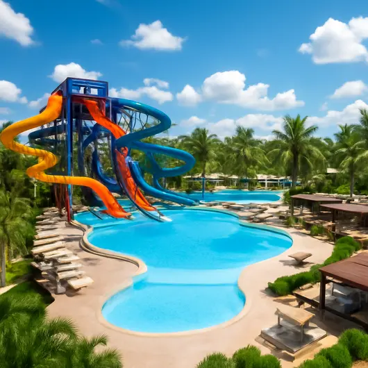 Hot Beach Olímpia: Parque Aquático e Resorts em Olímpia