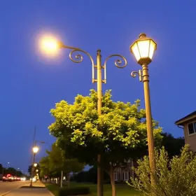 Vereador acompanha obras de iluminação na via para Santana e Santa Olímpia iluminação pública