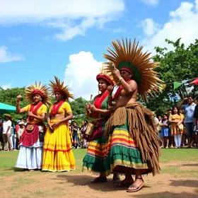 Grupo Folclórico Tribo Waiká fará história ao representar Roraima pela primeira vez no Festival Nacional do Folclore de Olímpia